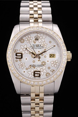 Rolex DateJust Diamonds Copy